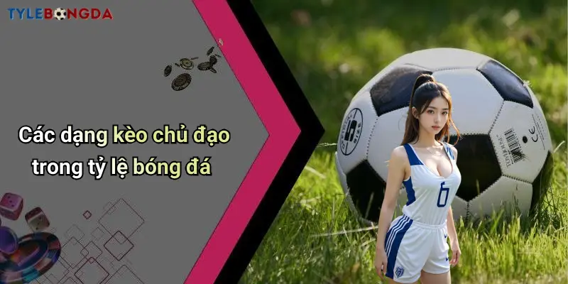 Các dạng kèo chủ đạo trong tỷ lệ bóng đá