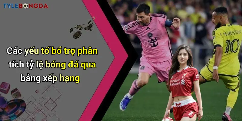 Các yếu tố bổ trợ phân tích tỷ lệ bóng đá qua bảng xếp hạng